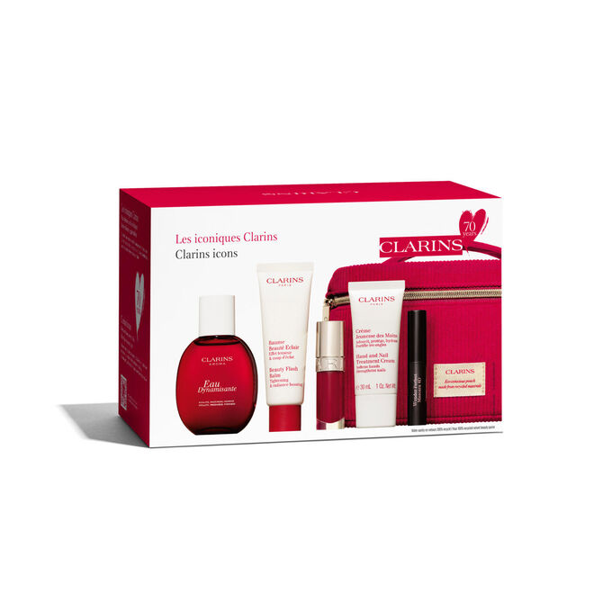 Clarins 70th Iconic Eau Dynamisante Treatment Fragrance Set