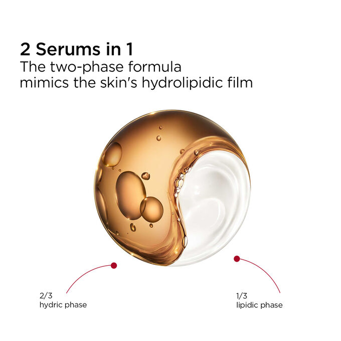 Double Serum Eye texture two phase formula